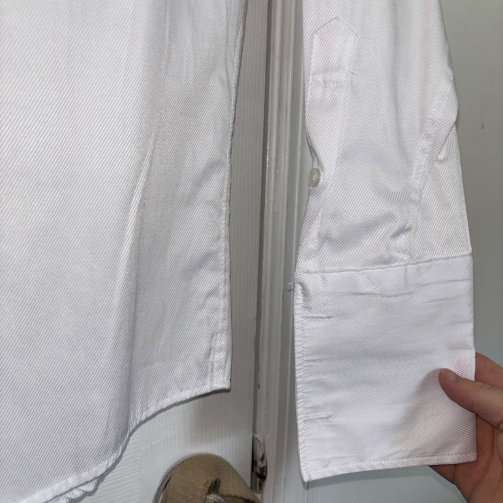 Amazon Essentials White Button-Down Dress Shirt S… - image 7
